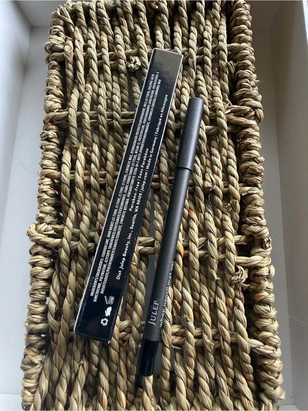 Julep When Pencil Met Gel Long-Lasting Eyeliner Blackest Black New